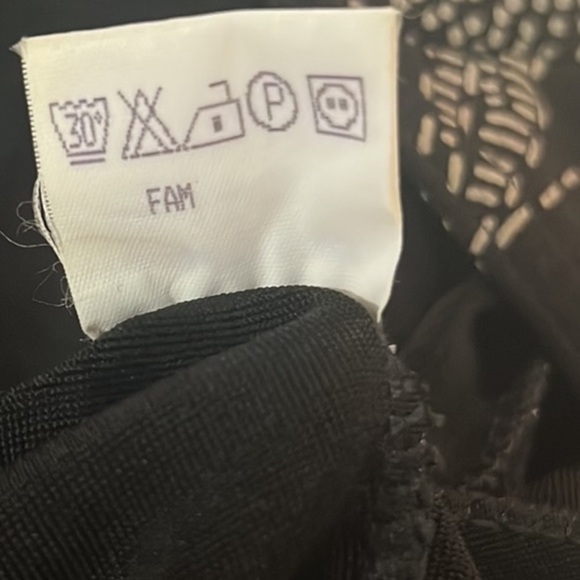 🔥VTG Yumi Mazao Paris, Gorgeous BodCon,Front-Split Dress, Perfect, Size 8 - Picture 12 of 16